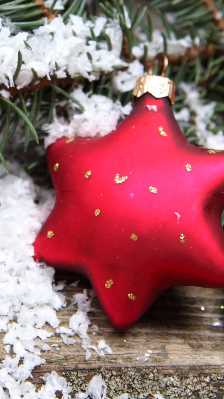 Обои Рождественский день, Новый год, ветвь, рождественский орнамент, пихта в разрешении 720x1280