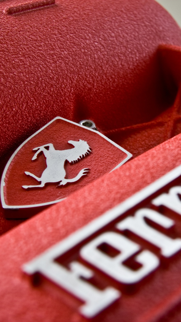 Обои Феррари f430, красный цвет, марка, лого, Ламборджини в разрешении 720x1280