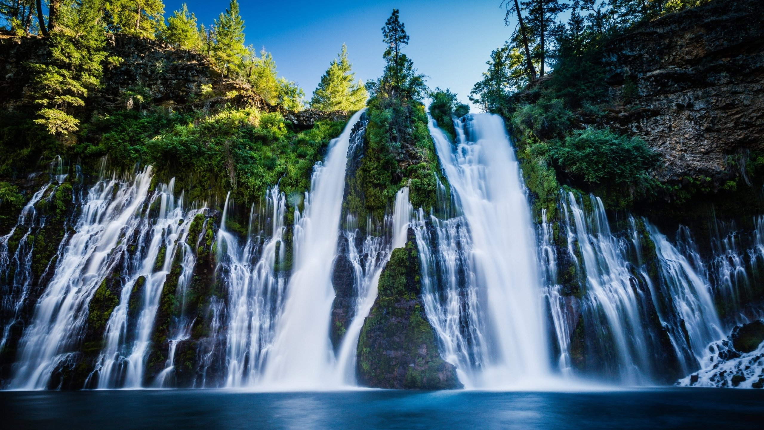 Обои Берни, Берни Фолс, водопад, парк, государственный парк в разрешении 2560x1440