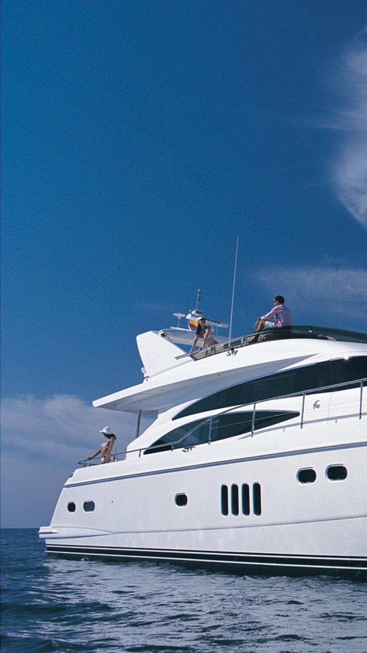 Обои лодка, перевозка воды, роскошная яхта, судно, аренда яхт в разрешении 750x1334