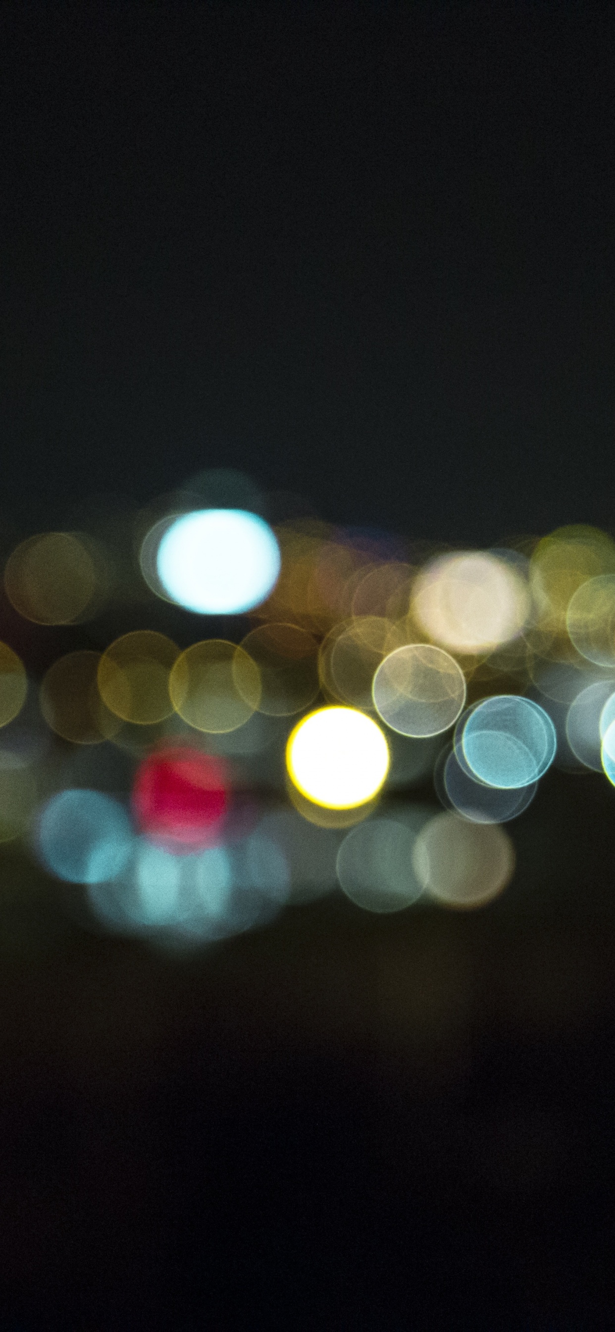 Обои боке, свет, освещение, ночь, темнота в разрешении 1242x2688
