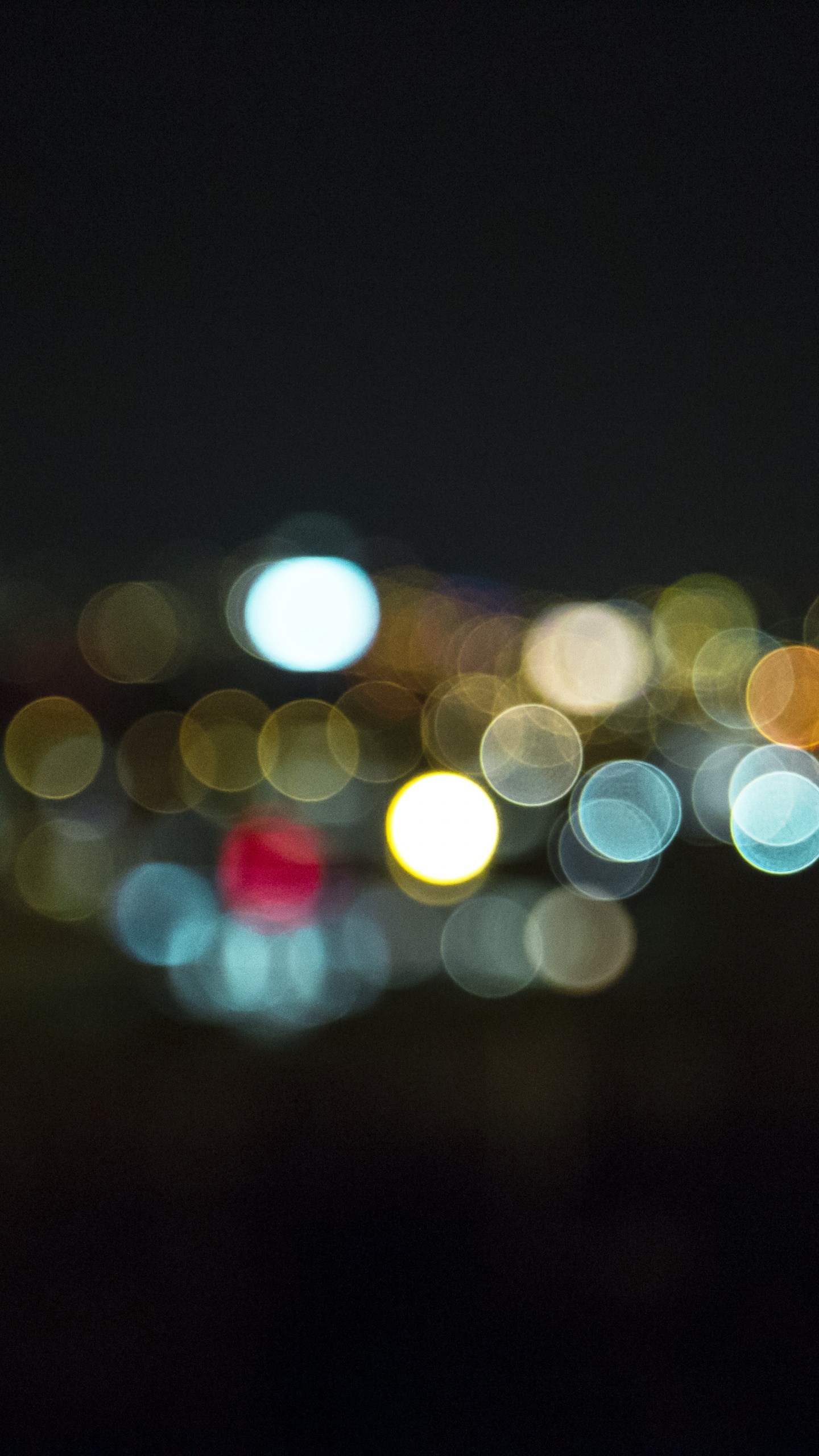 Обои боке, свет, освещение, ночь, темнота в разрешении 1440x2560