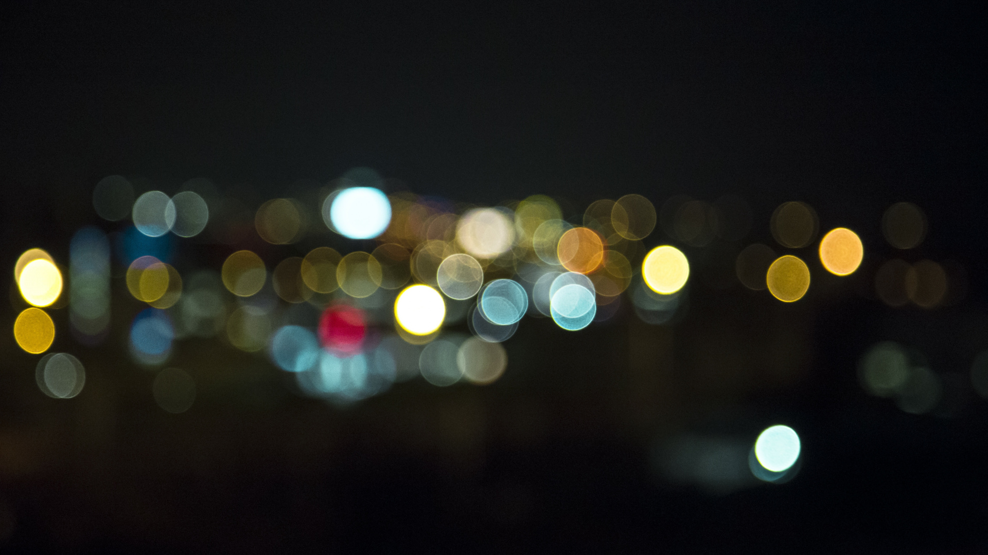Обои боке, свет, освещение, ночь, темнота в разрешении 1920x1080