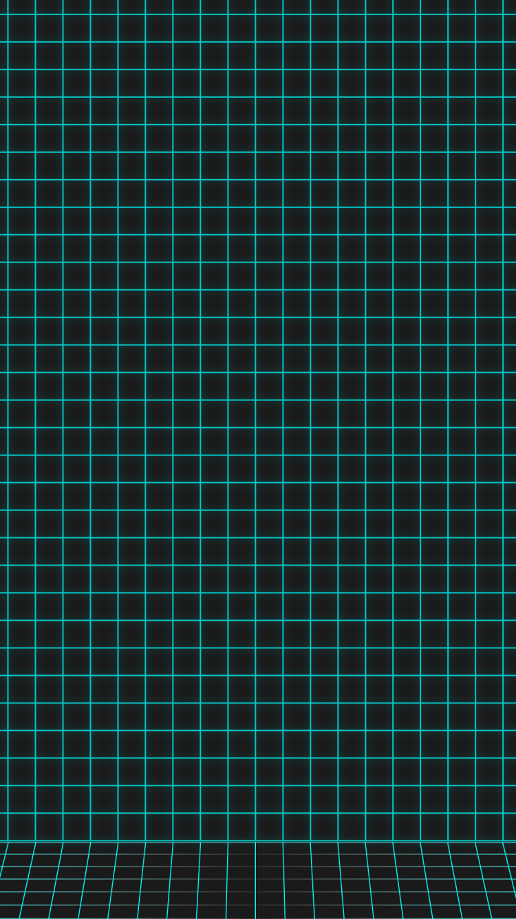 Обои неон, ноутбук, миллиметровка, красочность, зеленый в разрешении 750x1334