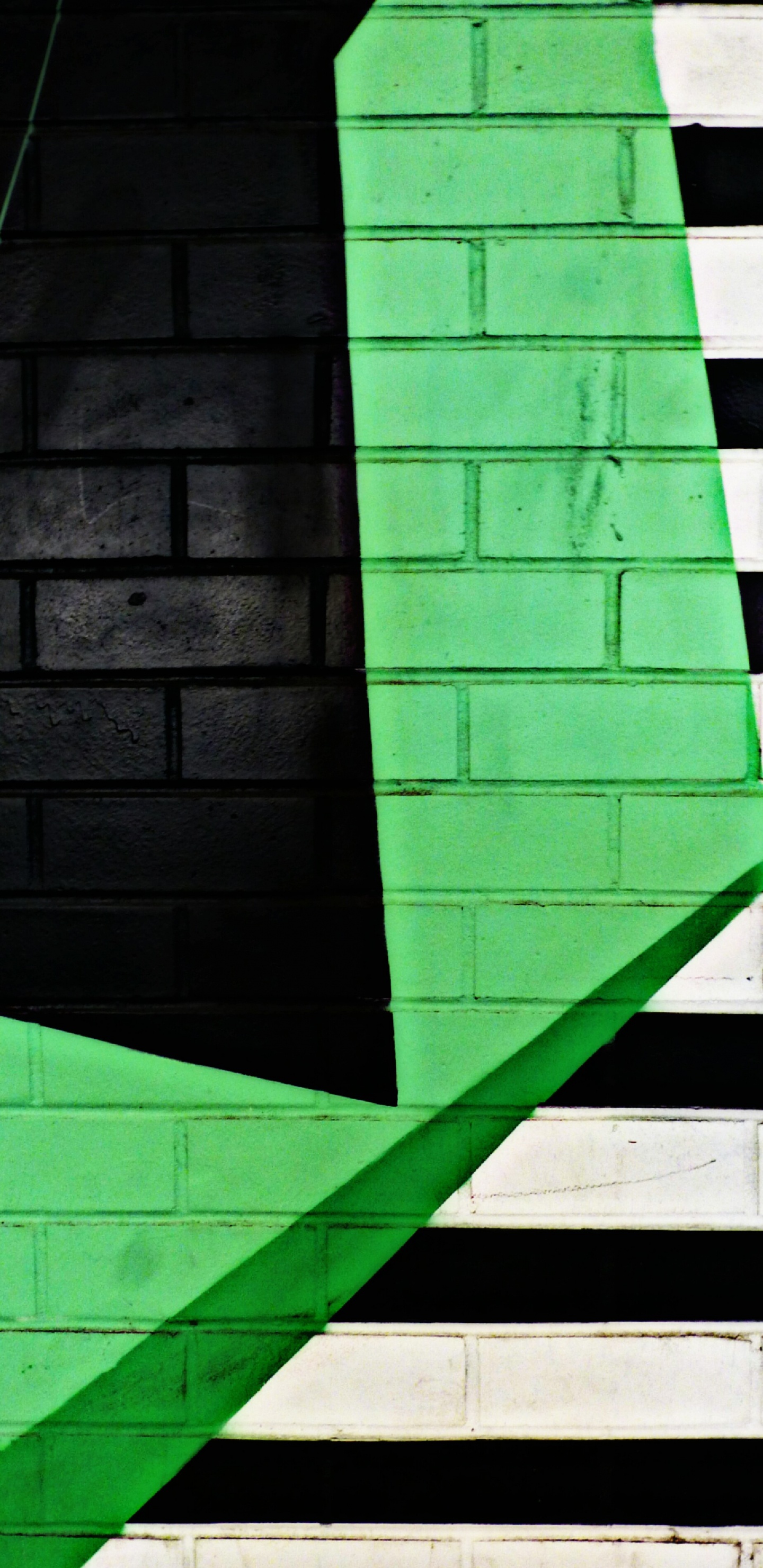 Обои стена, здание, живопись, о настенном искусстве, зеленый в разрешении 1440x2960