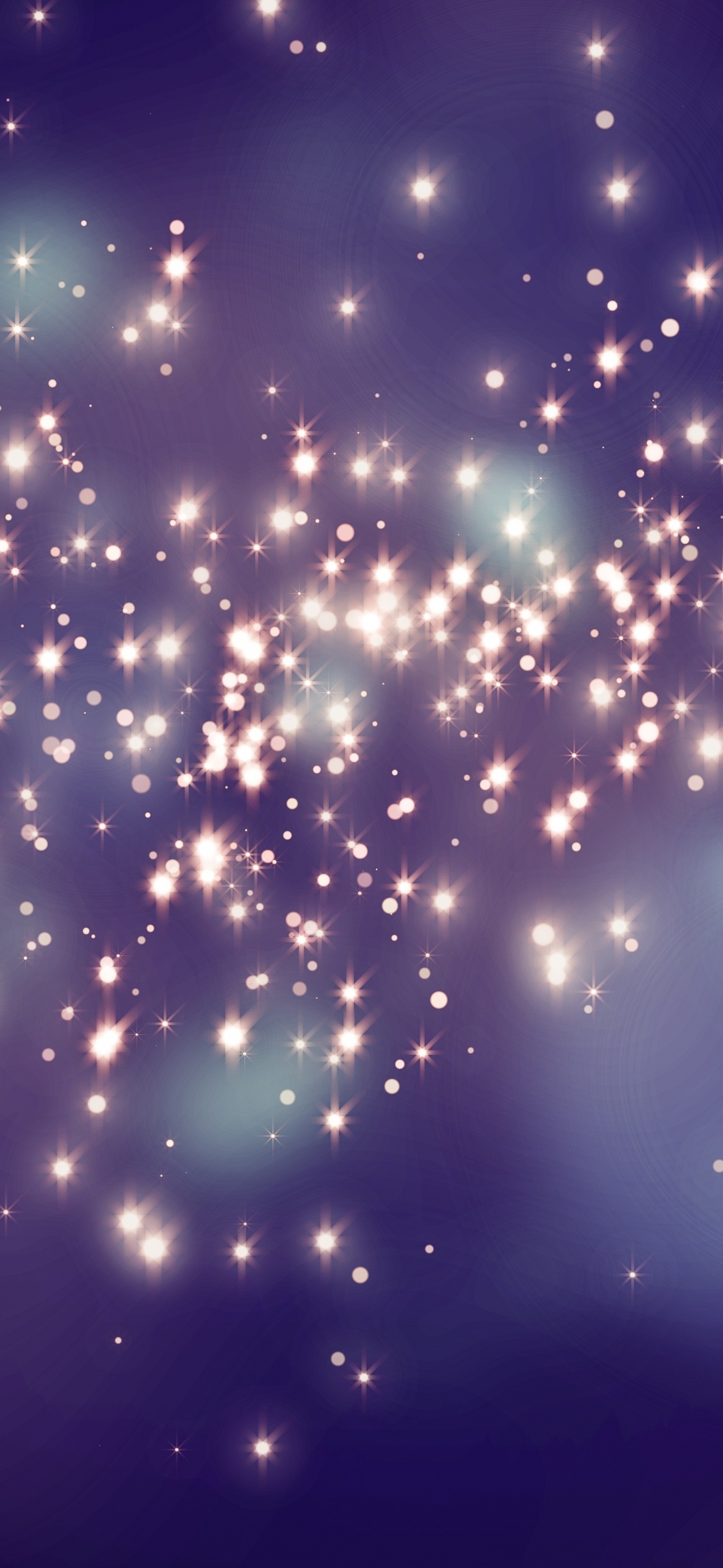 Обои звезда, иллюстрация, атмосфера, космос, Галактика в разрешении 1125x2436