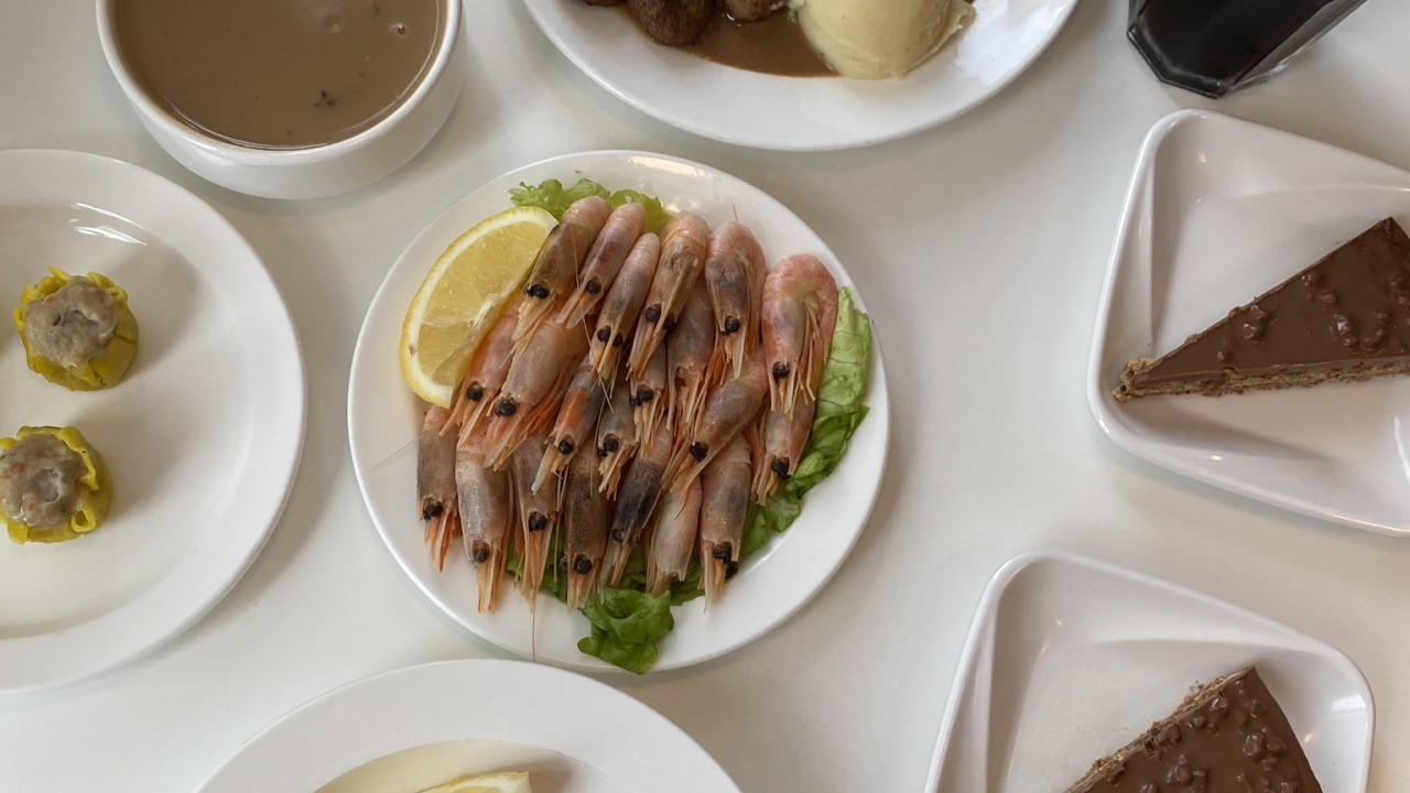 Обои завтрак, полноценный завтрак, китайская кухня, тарелка обеда, гарнир в разрешении 1280x720