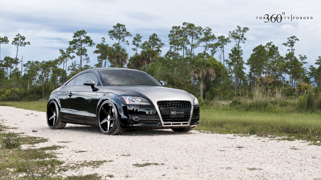 Обои Ауди ТТ, авто, audi, спорткар, тюнинг автомобилей в разрешении 1366x768