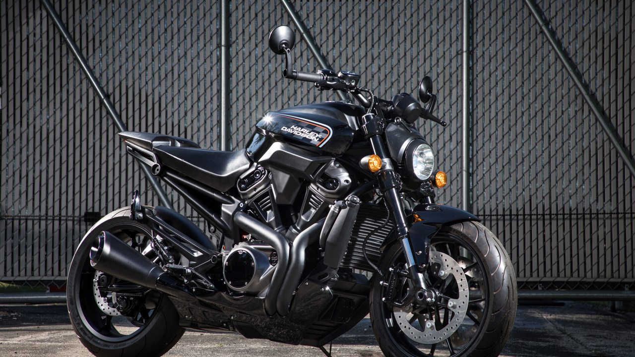 Обои боец Харли Дэвидсон стрит, стритфайтер, мотоцикл, Харлей-Дэвидсон Пан Америка, автомобильные шины в разрешении 1280x720