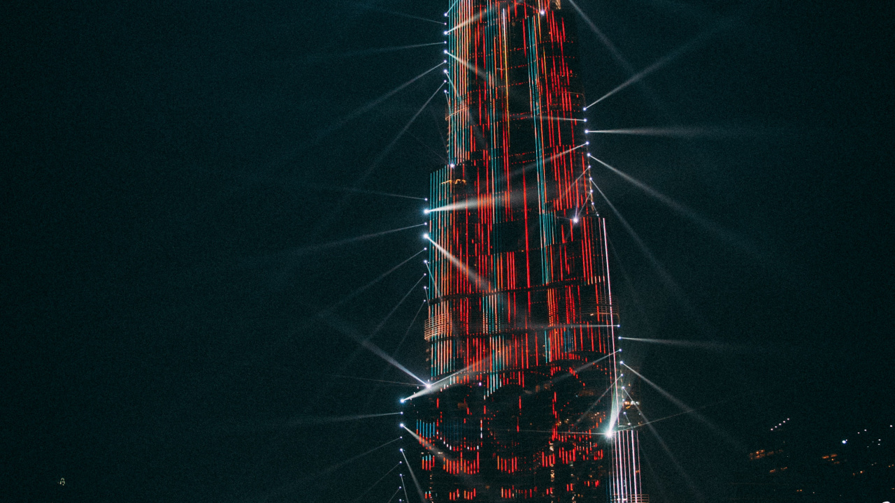 Обои Бурдж Халифа, Бурдж Аль араб, Лост Чемберс Аквариум, Метро Дубая, путешествие в разрешении 1280x720