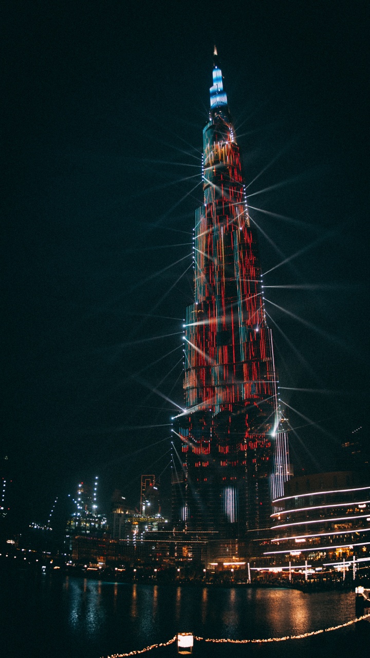 Обои Бурдж Халифа, Бурдж Аль араб, Лост Чемберс Аквариум, Метро Дубая, путешествие в разрешении 720x1280