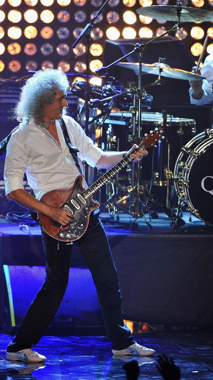 Обои 2011 на MTV Европа музыка наград, Королева, музыкальный ансамбль, концерт, Представление в разрешении 750x1334