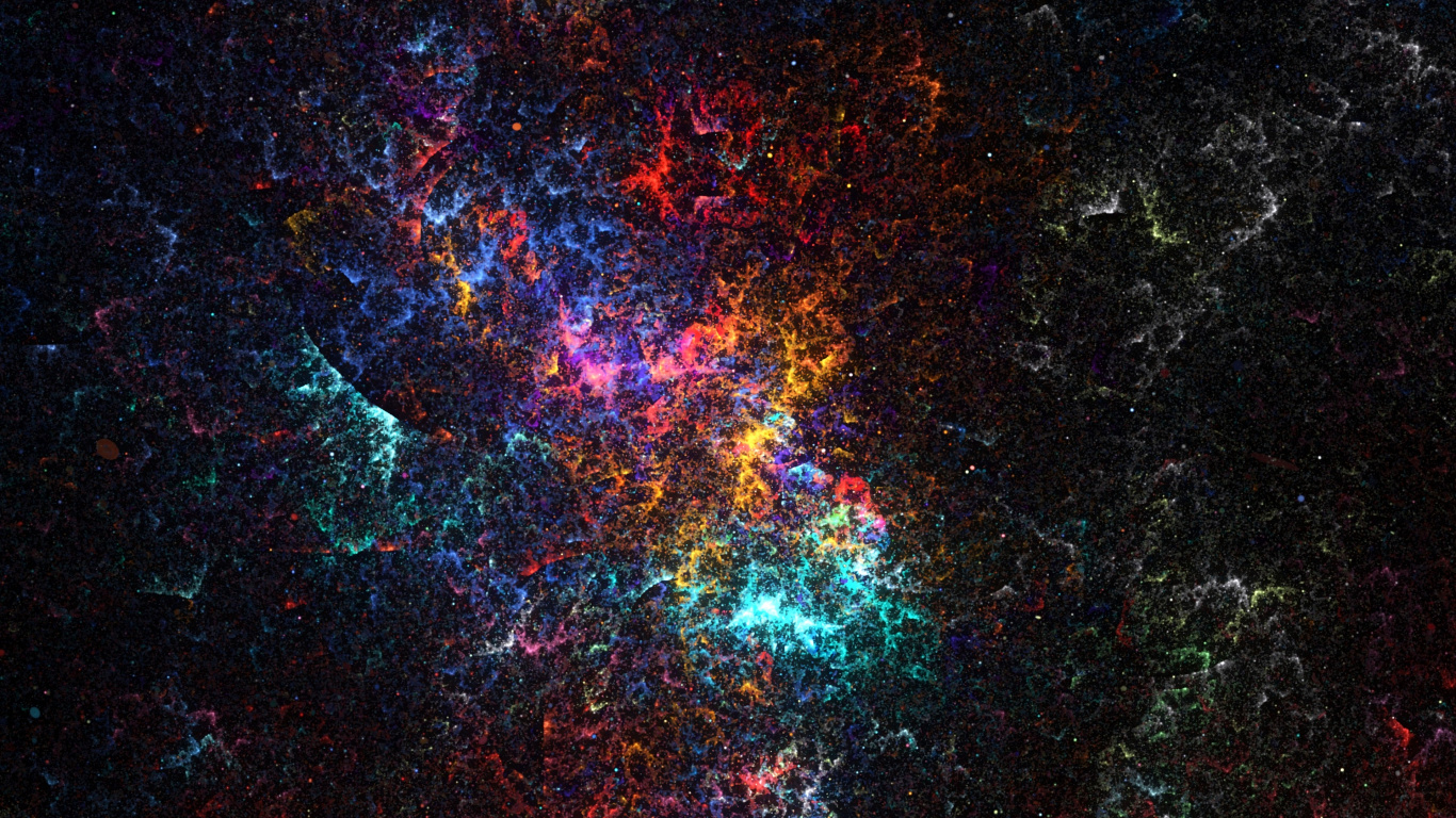 Обои темнота, Вселенная, Астрономия, синий, ночь в разрешении 1366x768