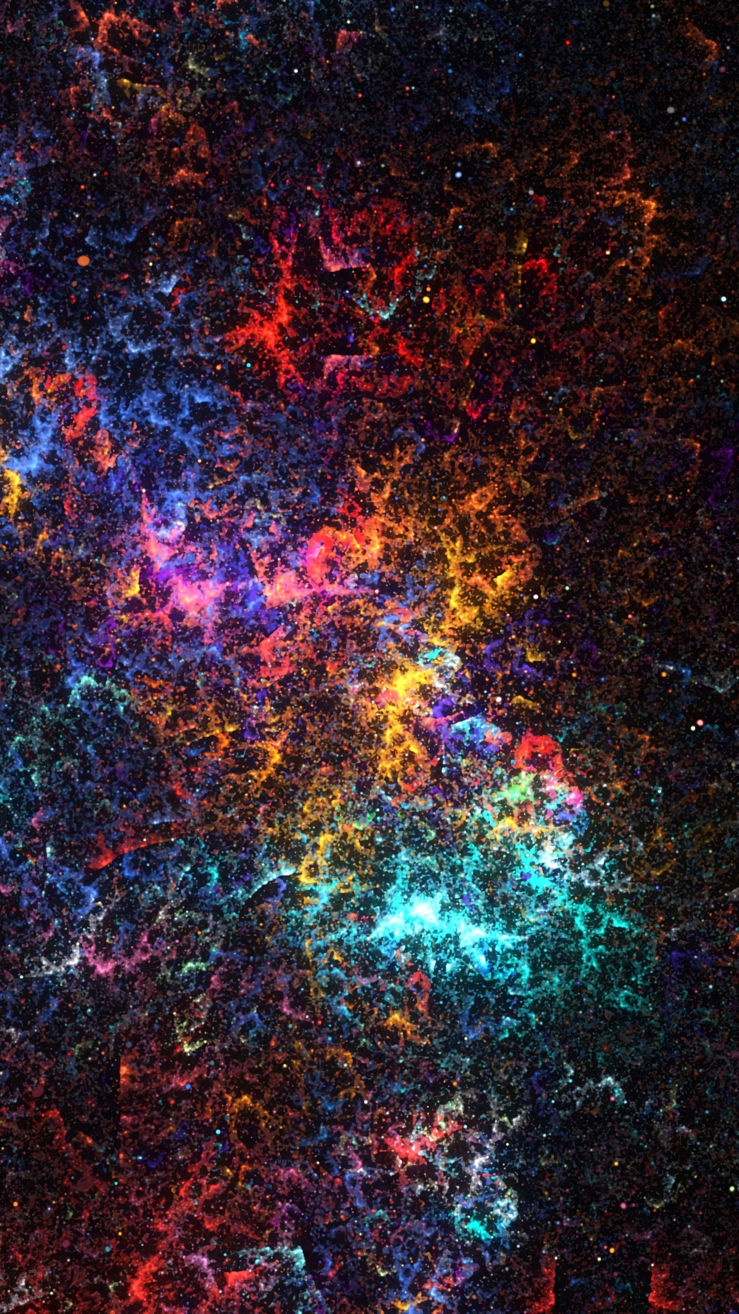 Обои темнота, Вселенная, Астрономия, синий, ночь в разрешении 1440x2560