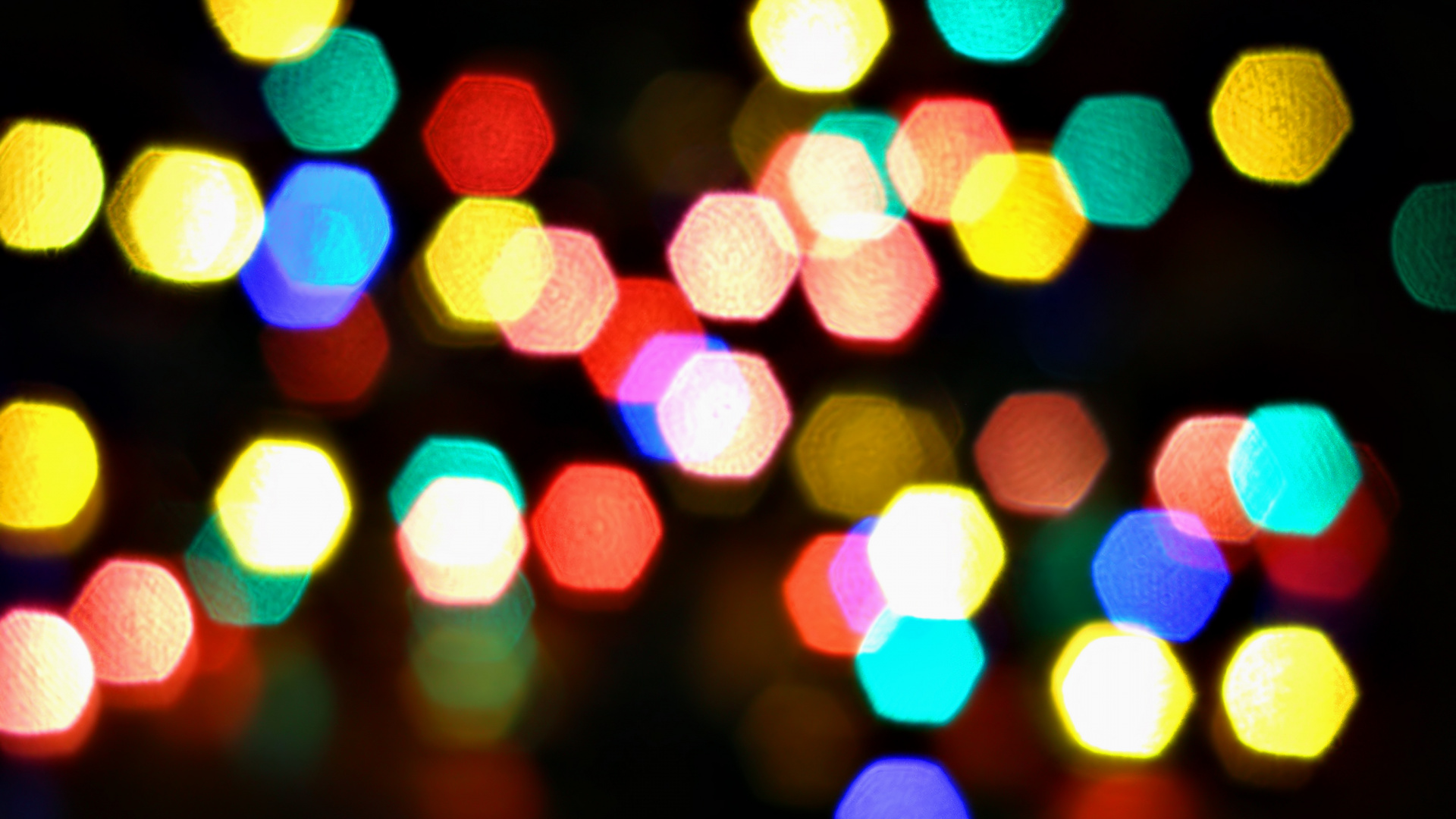 Обои Рождественские огни, Рождественский день, свет, освещение, ночь в разрешении 1920x1080