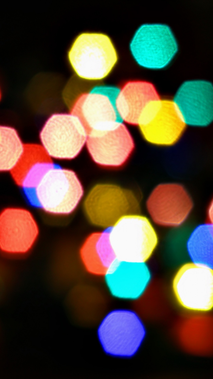 Обои Рождественские огни, Рождественский день, свет, освещение, ночь в разрешении 720x1280