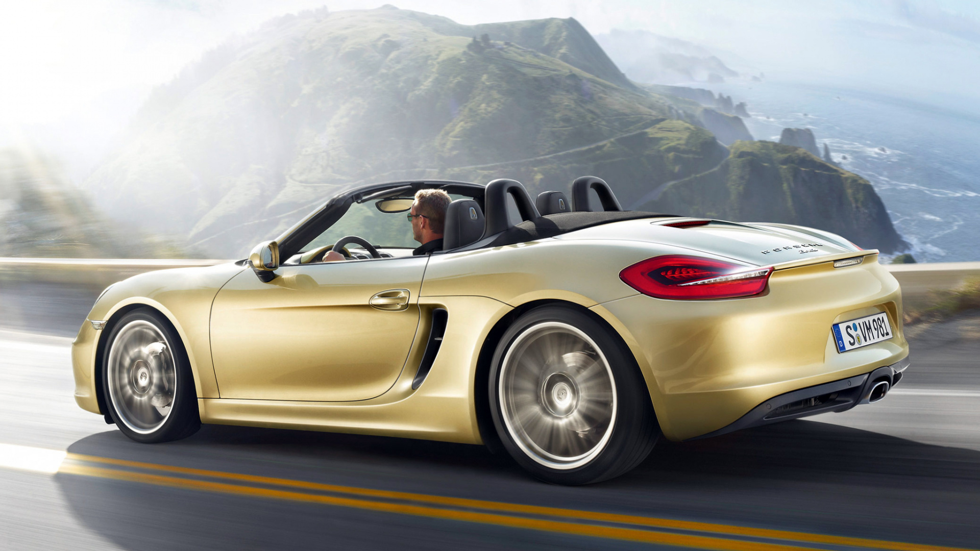 Обои Порше Boxster 2012, porsche boxster, Порше, спорткар, авто в разрешении 1920x1080