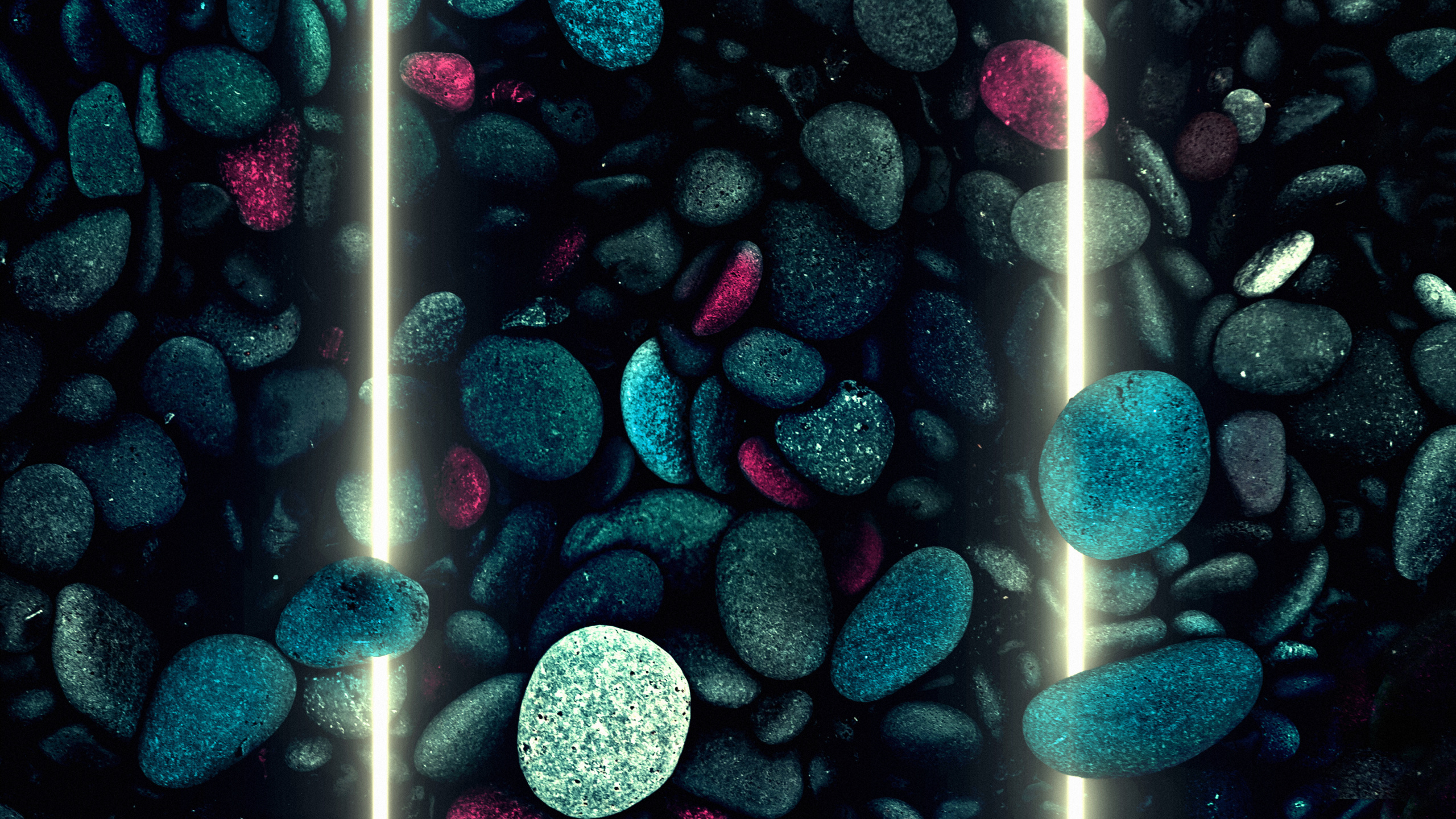 Обои фрактальное искусство, зеленый, ткань, Аква, материальное свойство в разрешении 2560x1440