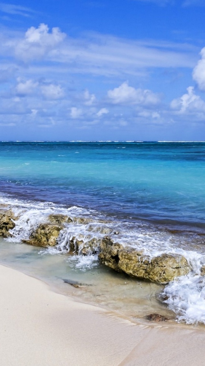 Обои пляж, море, берег, океан, побережье в разрешении 720x1280