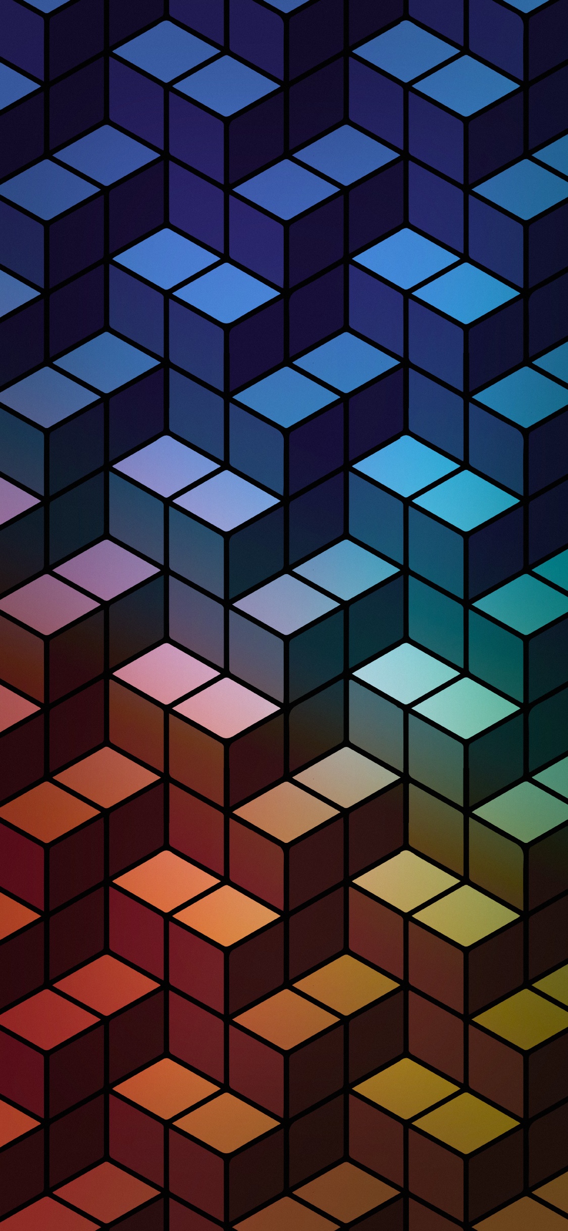 Обои узор, красочность, прямоугольник, линия, материальное свойство в разрешении 1125x2436