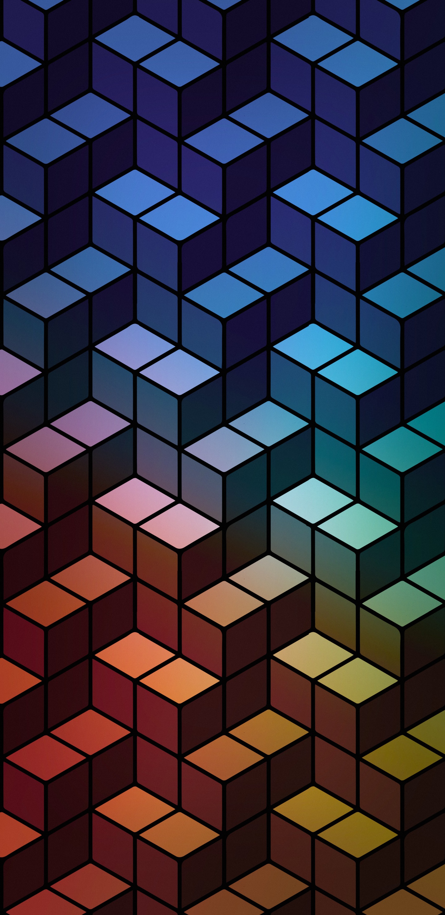 Обои узор, красочность, прямоугольник, линия, материальное свойство в разрешении 1440x2960