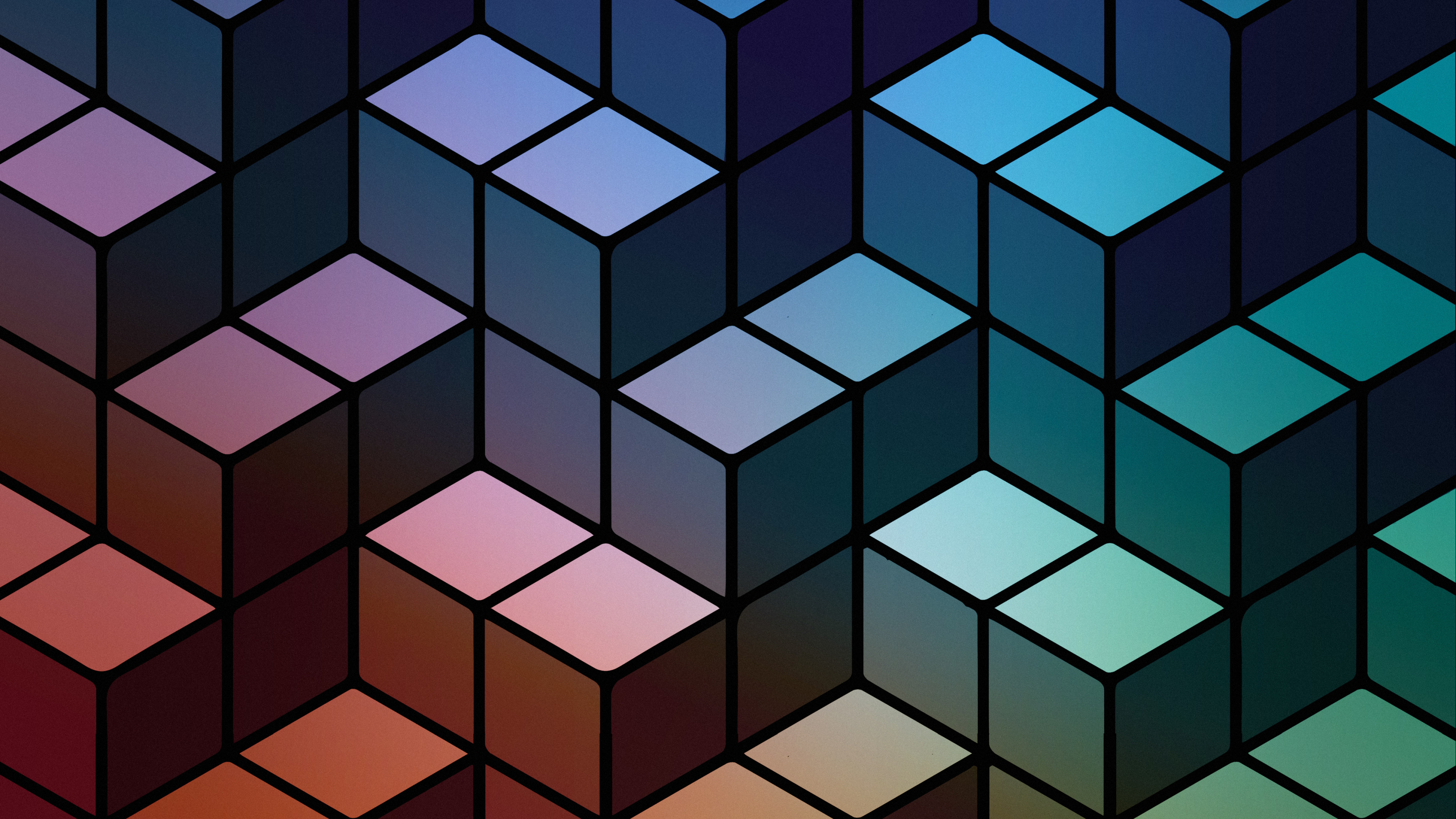 Обои узор, красочность, прямоугольник, линия, материальное свойство в разрешении 3840x2160