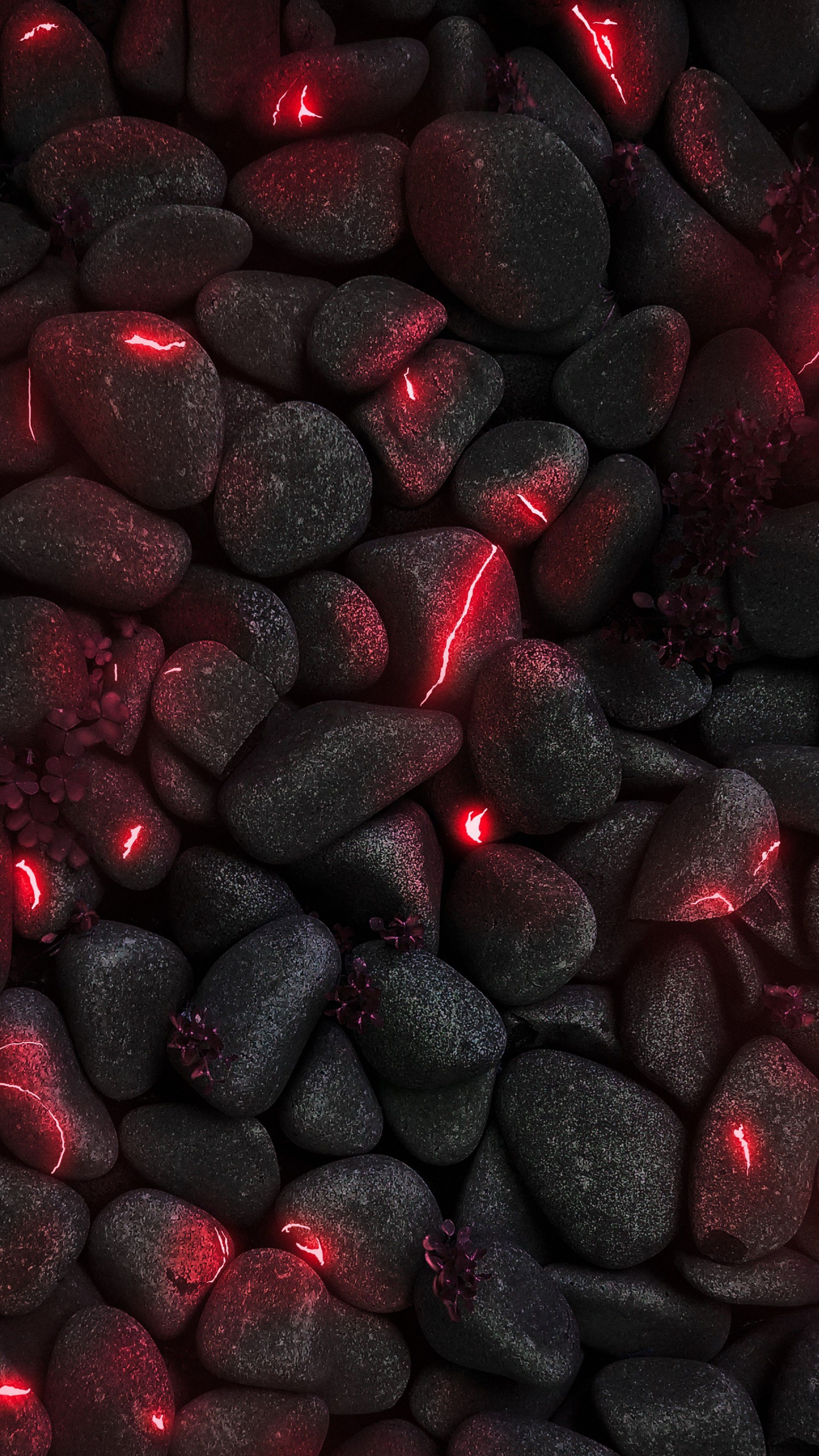 Обои смартфон, автомобильные шины, автомобильное освещение, жидкий, красный цвет в разрешении 1440x2560