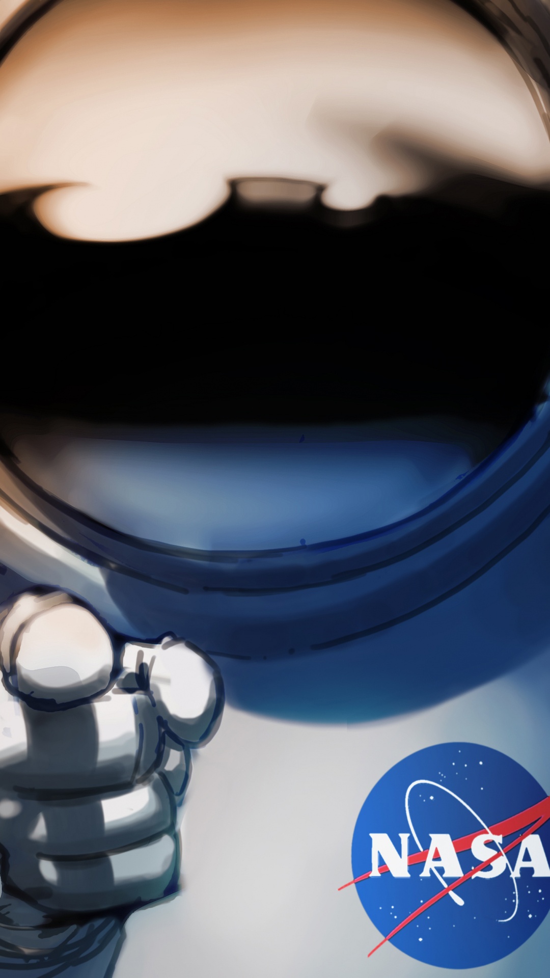 Обои НАСА, Полета человека на Марс, Марс, освоение космоса, астронавт в разрешении 1080x1920