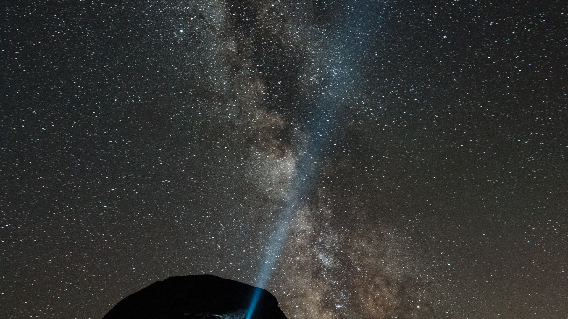 Обои атмосфера, Млечный Путь, космос, закат, Галактика в разрешении 1920x1080