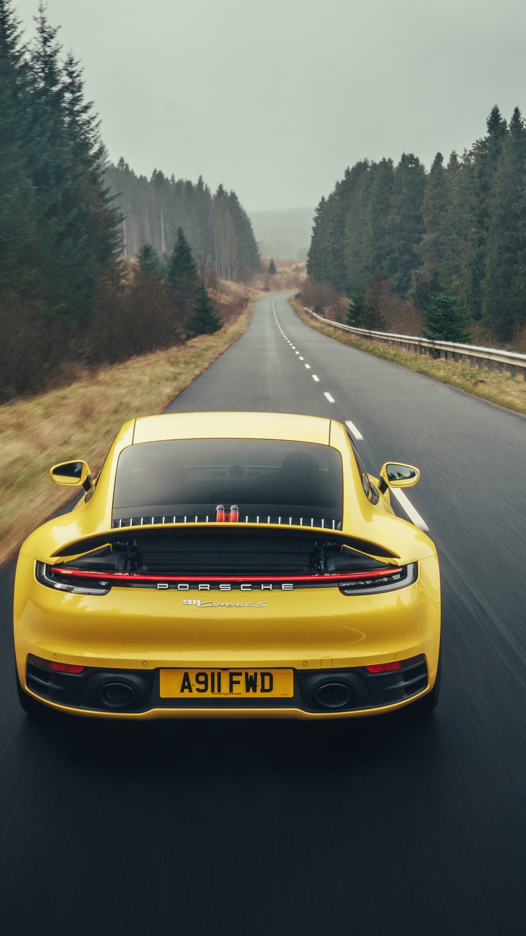 Обои Порше, спорткар, авто, 2019 Порше 911 Каррера 4С, суперкар в разрешении 1080x1920