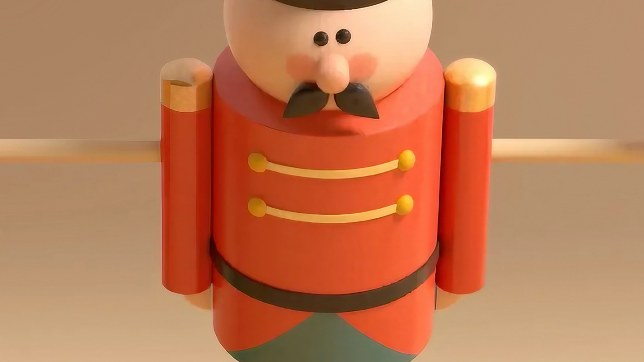 Обои игрушка, голова, человеческое тело, жест, палец в разрешении 1280x720