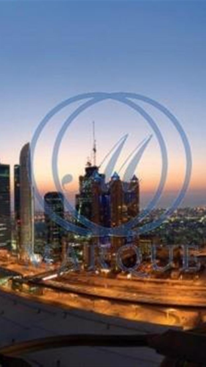 Обои Всемирный Торговый Центр Резиденция, Джумейра, городской пейзаж, город, линия горизонта в разрешении 720x1280