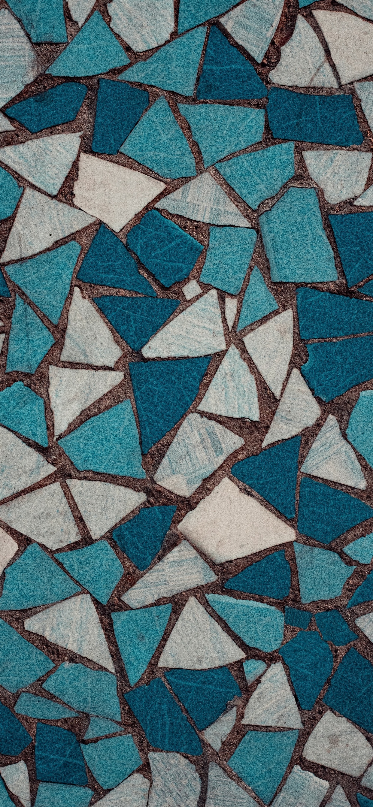 Обои чирок, бирюза, арт, текстура, стена в разрешении 1242x2688