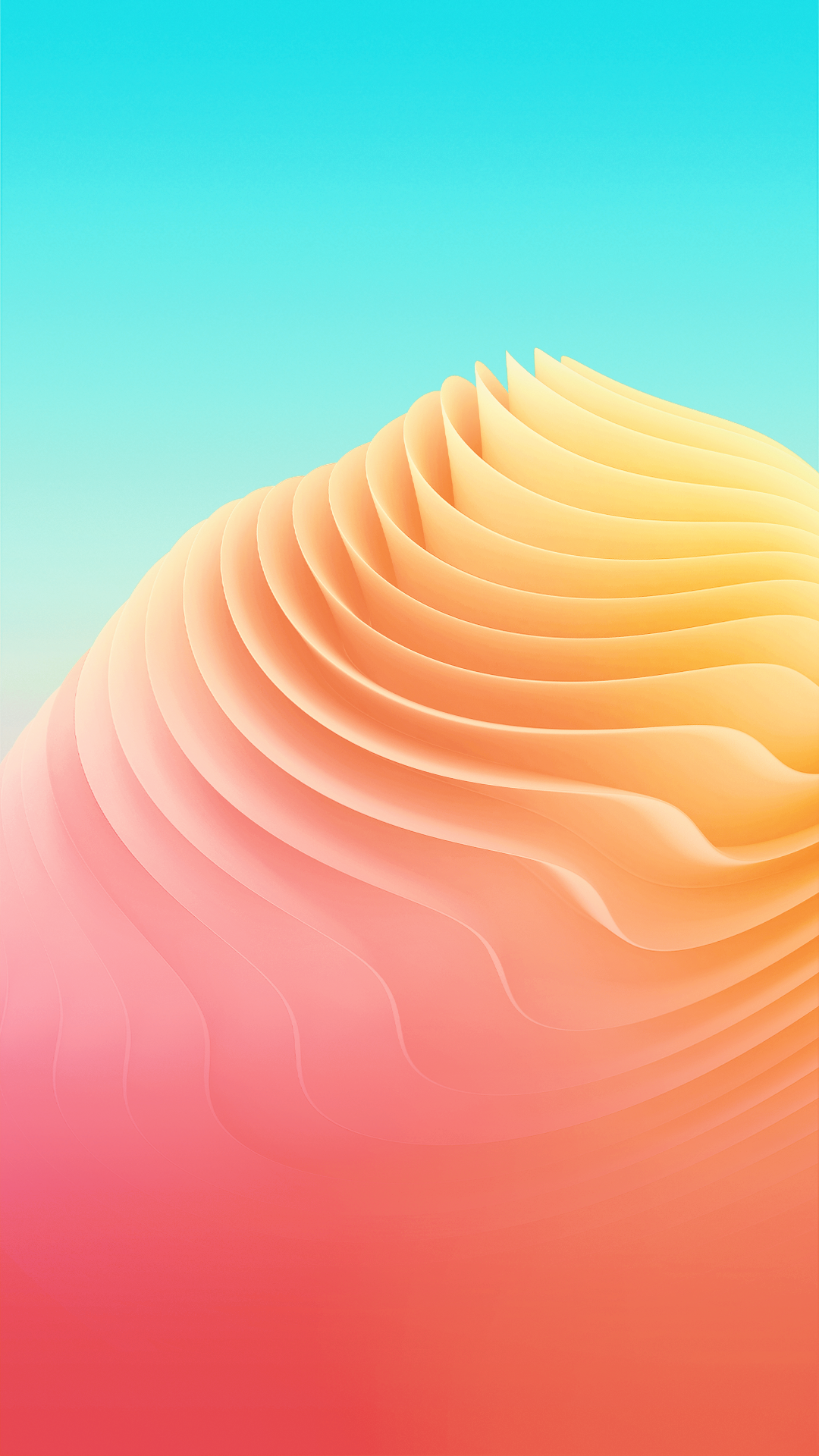 Обои Coolpad, Coolpad Cool Play 6, Апельсин, эолийские рельефы, водоем в разрешении 1080x1920