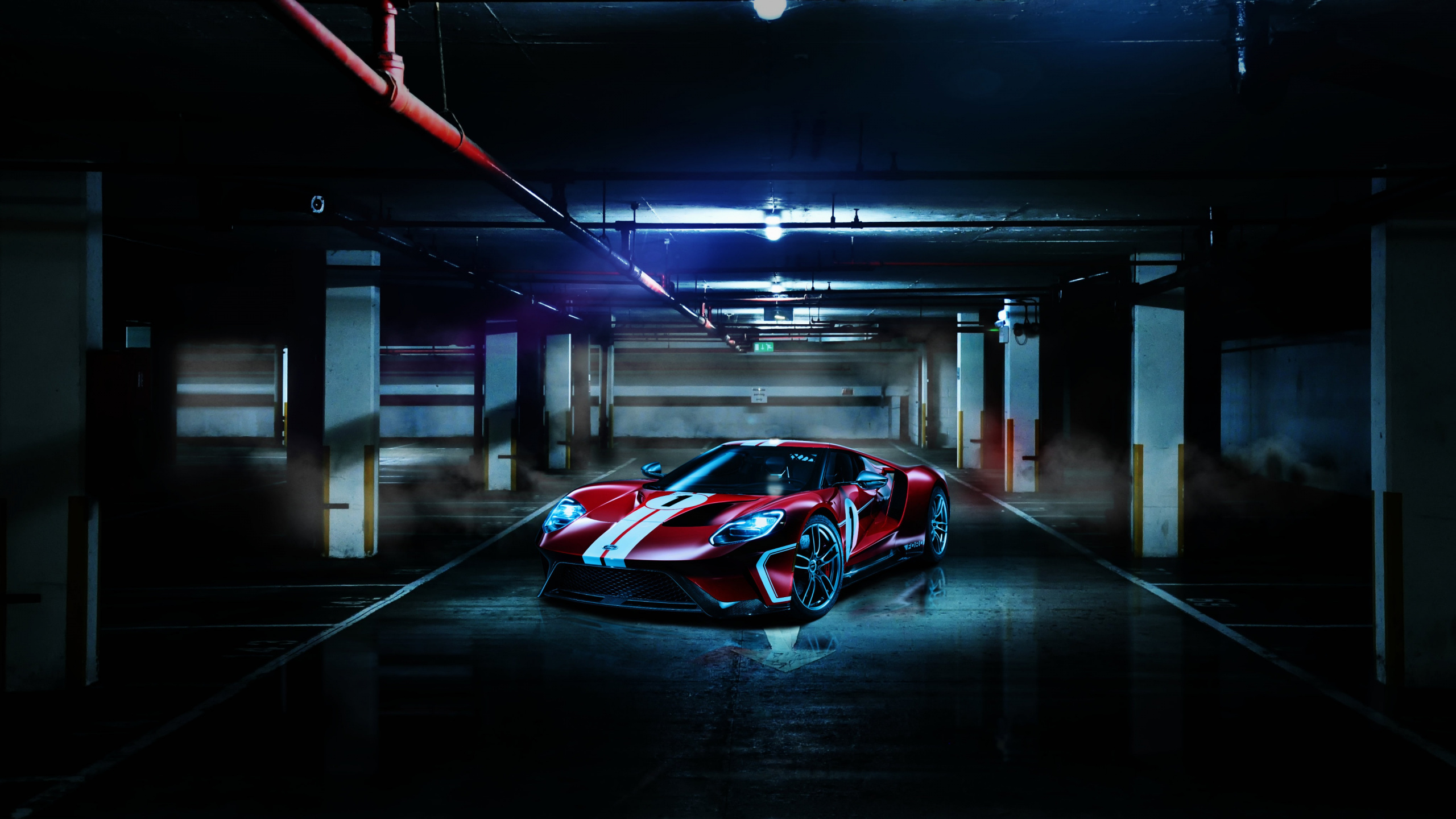 Обои ford gt, спорткар, авто, ford, суперкар в разрешении 2560x1440