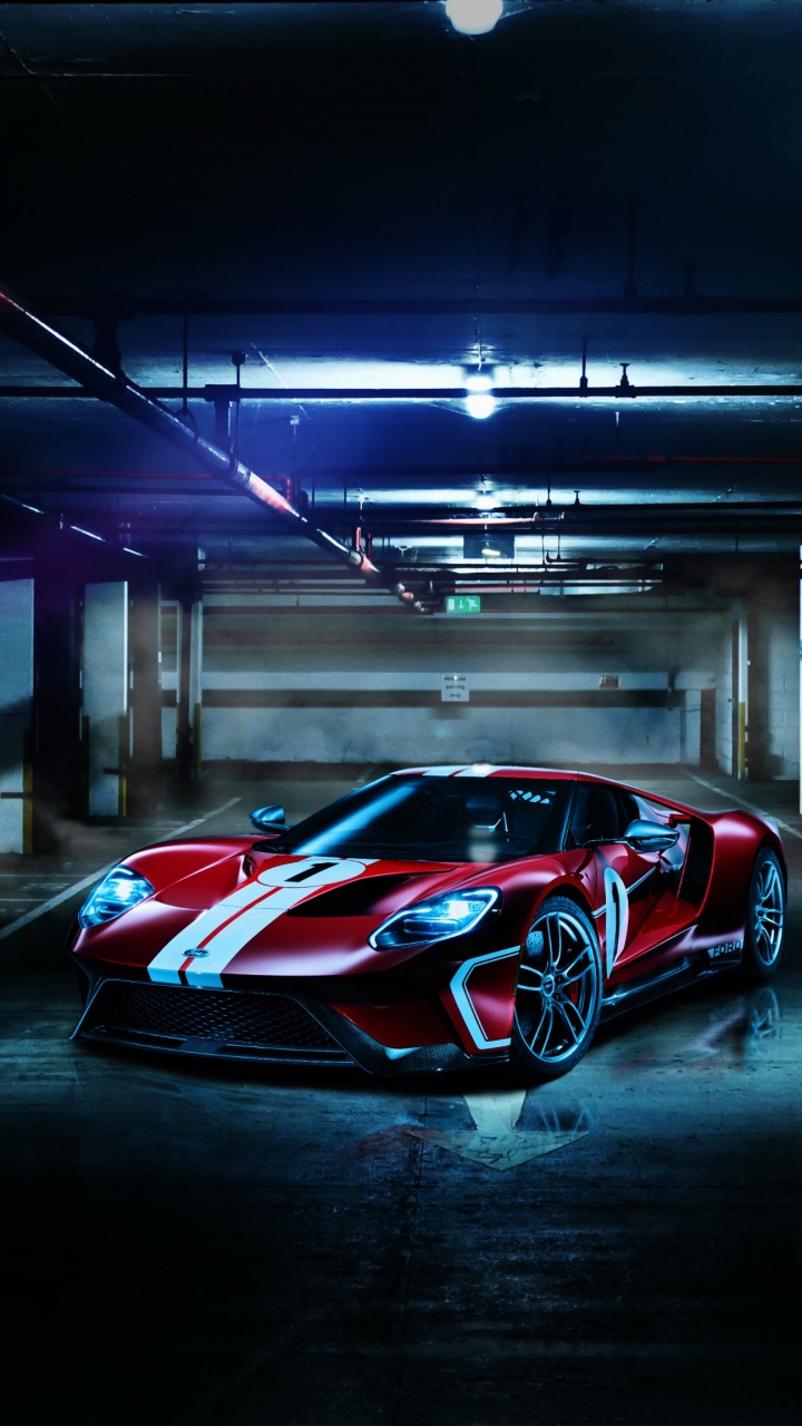 Обои ford gt, спорткар, авто, ford, суперкар в разрешении 720x1280