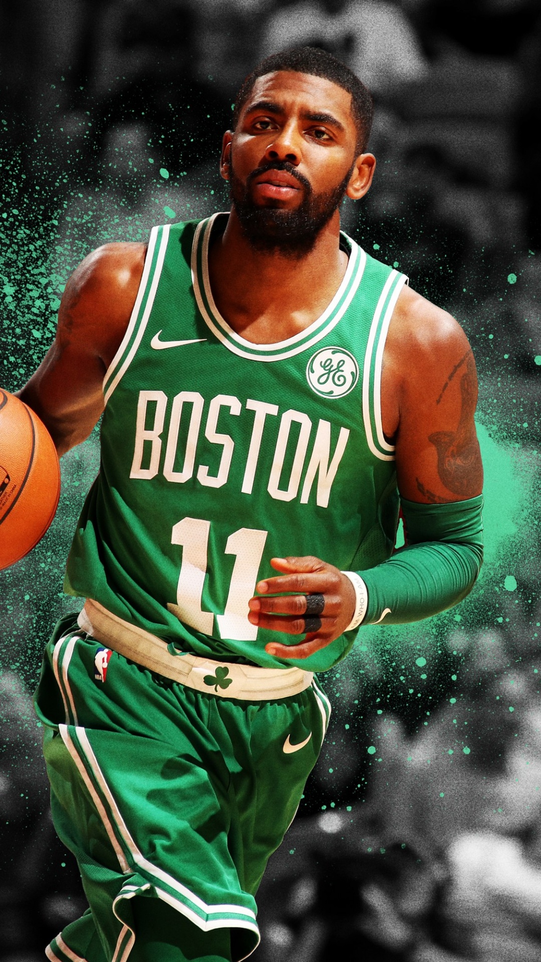 Обои Кайри Ирвинг, Бостон селтикс, Сезон НБА 201819, Кливленд кавальерс, Баскетбол в разрешении 1080x1920