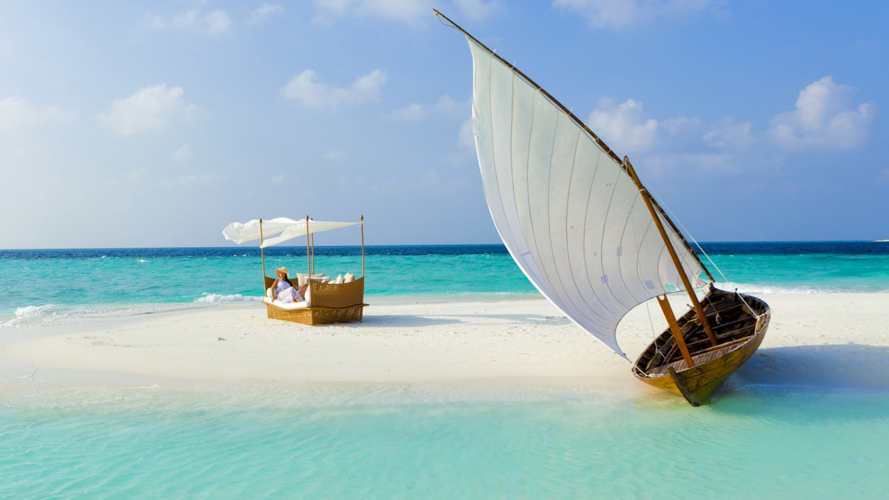 Обои отпуск, путешествие, турагент, Карибский бассейн, лазурный в разрешении 1280x720