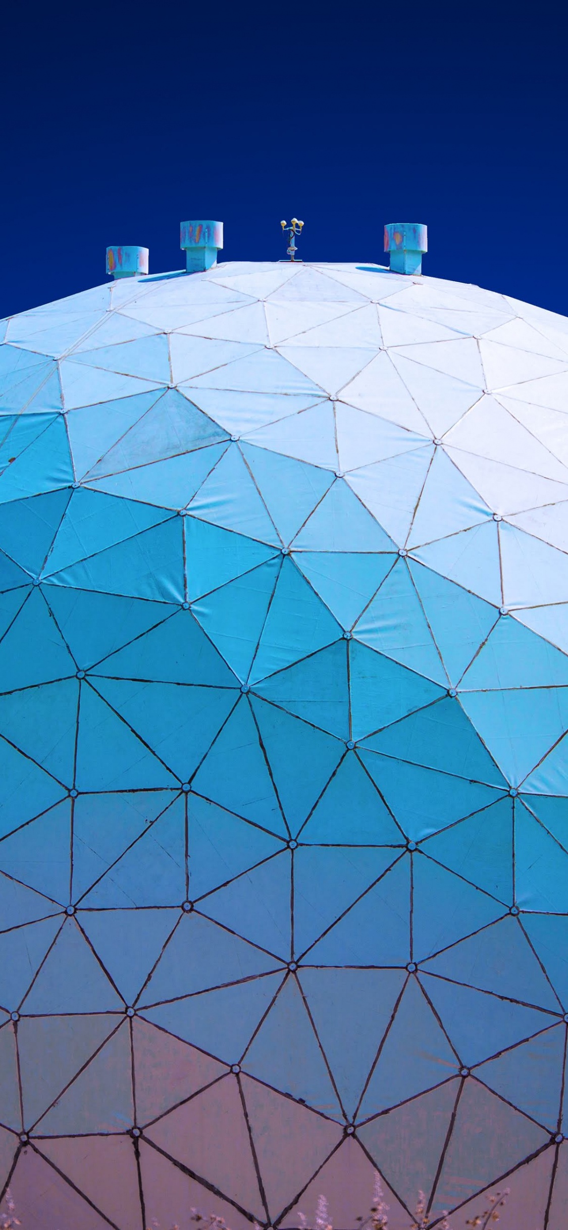 Обои айпад, apple, iPad Air, яблоко, синий в разрешении 1125x2436