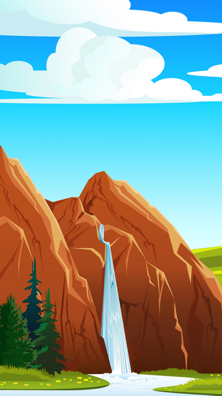 Обои иллюстрация, рисование, графика, живопись, иллюстрации в разрешении 750x1334