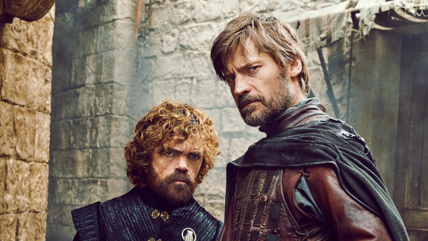 Обои Игра престолов, Джейме Ланнистер, тирион ланнистер, Серсея Ланнистер, Дом Ланнистеров в разрешении 1366x768