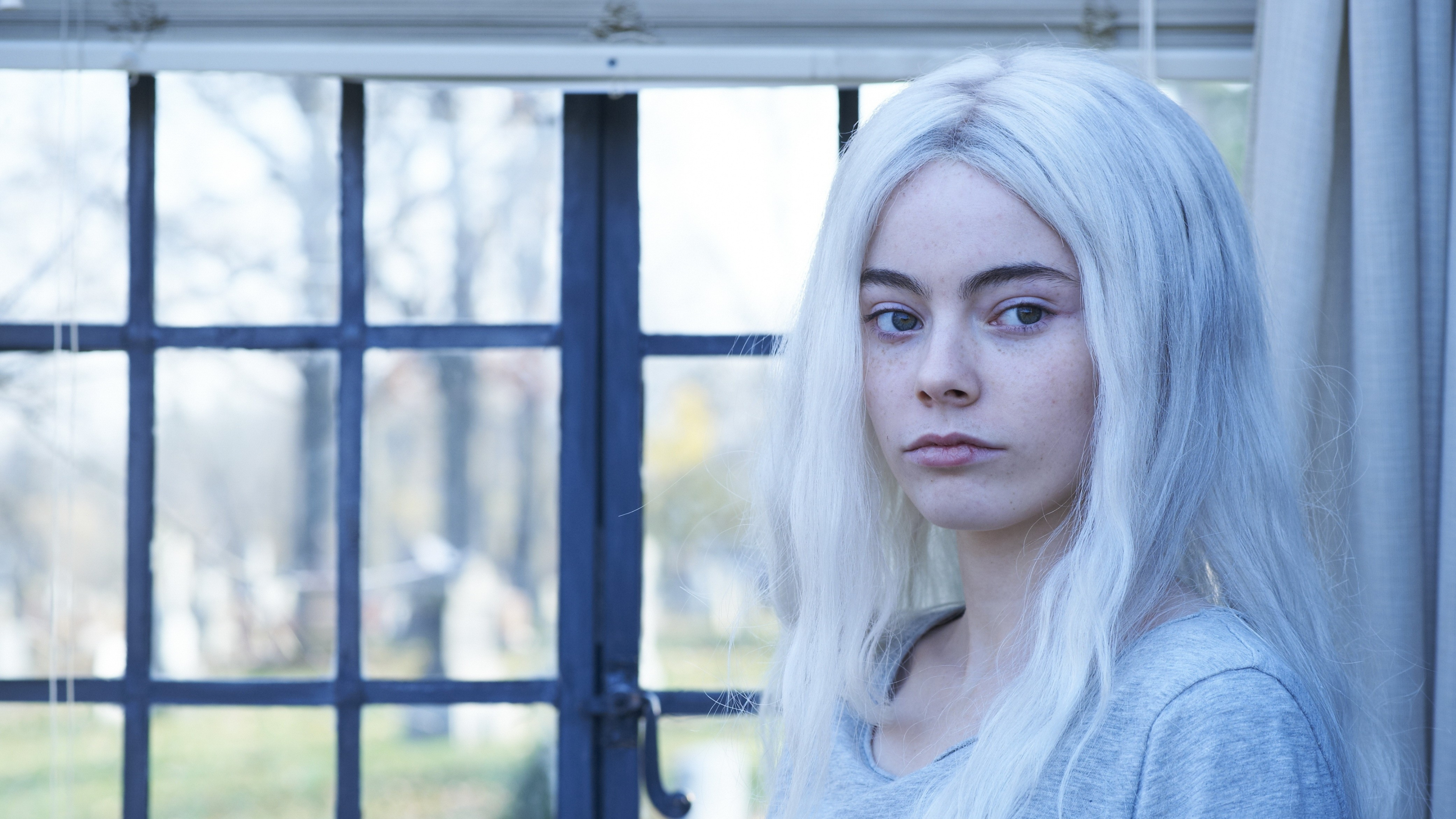 Обои Фрея Тингли, Хемлок Гроув, Кристина Вендалл, волосы, лицо в разрешении 3840x2160