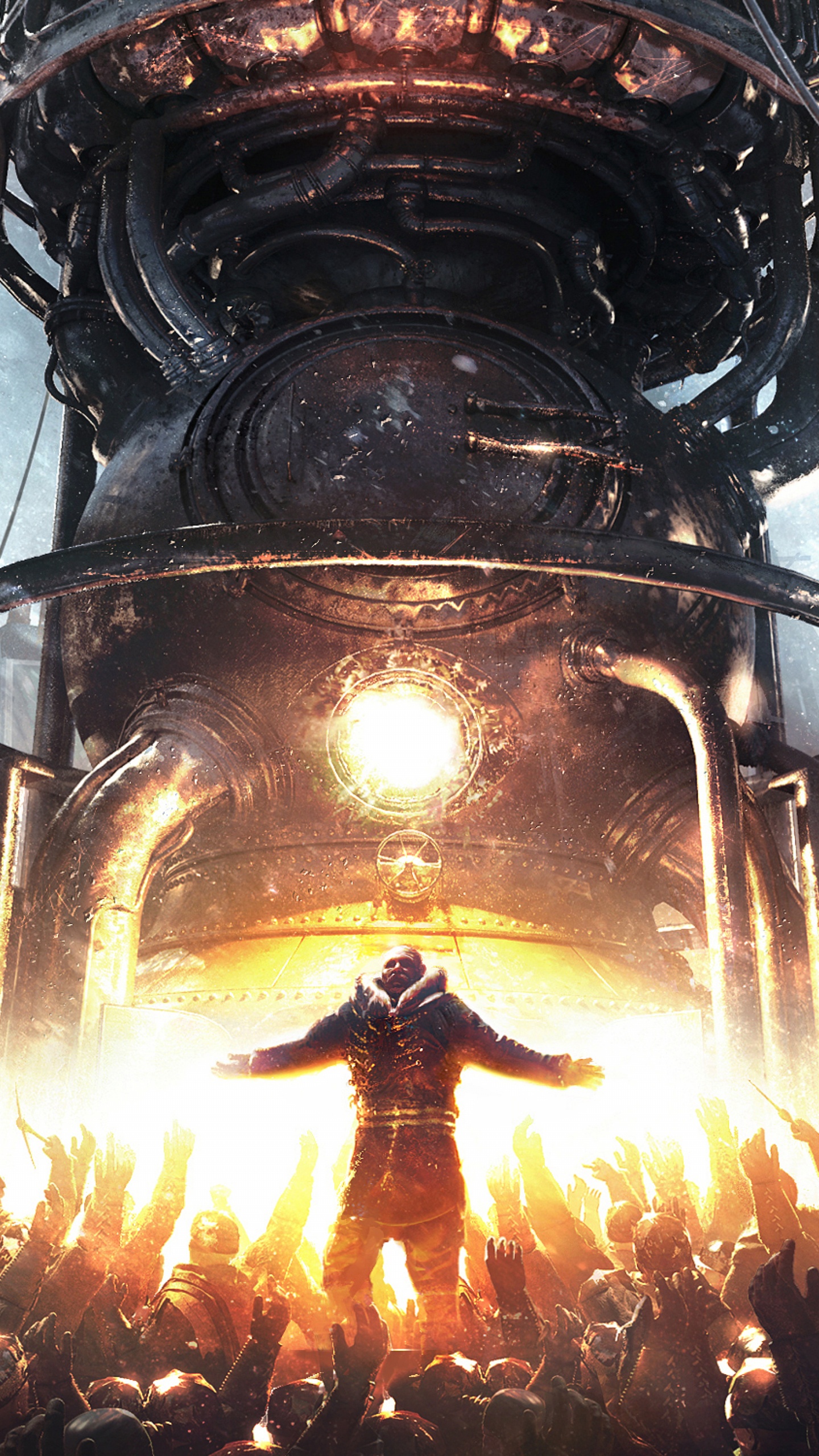 Обои тепло, мир, игра на выживание, игра, небо в разрешении 1440x2560