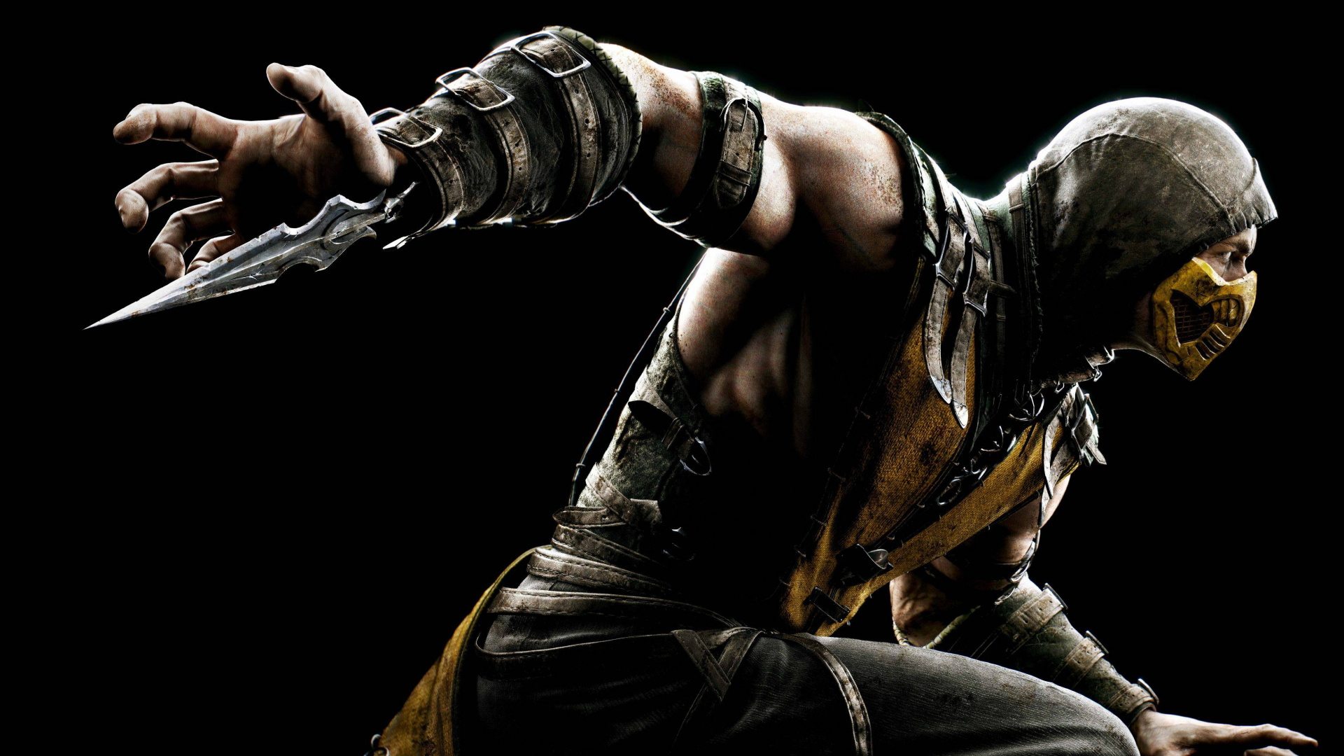 Обои mortal kombat x, Скорпион, Мортал Комбат 11, мортал комбат, netherrealm studios в разрешении 1920x1080