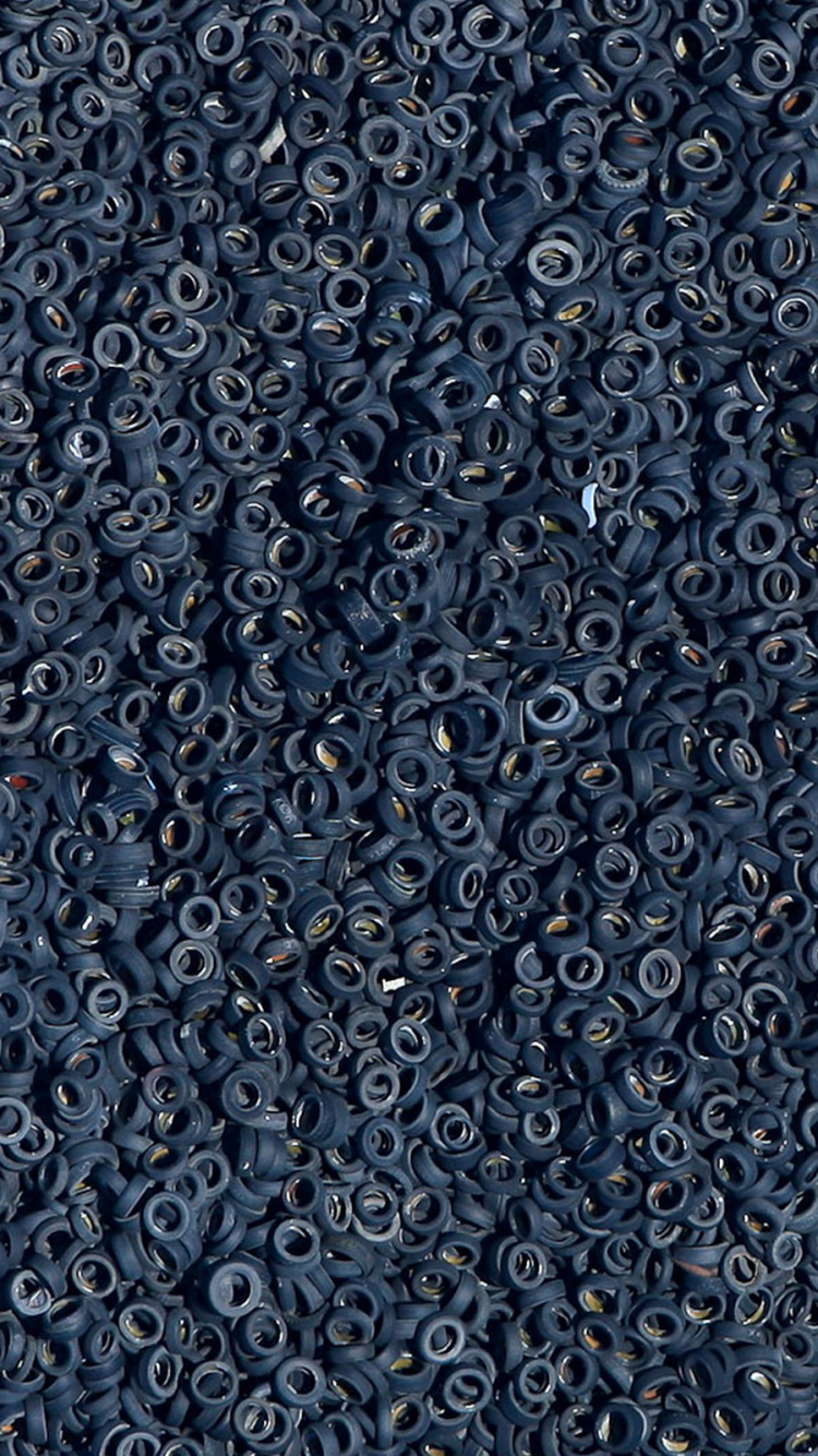 Обои синий, узор, асфальт, смола, bmw 3 серии в разрешении 750x1334