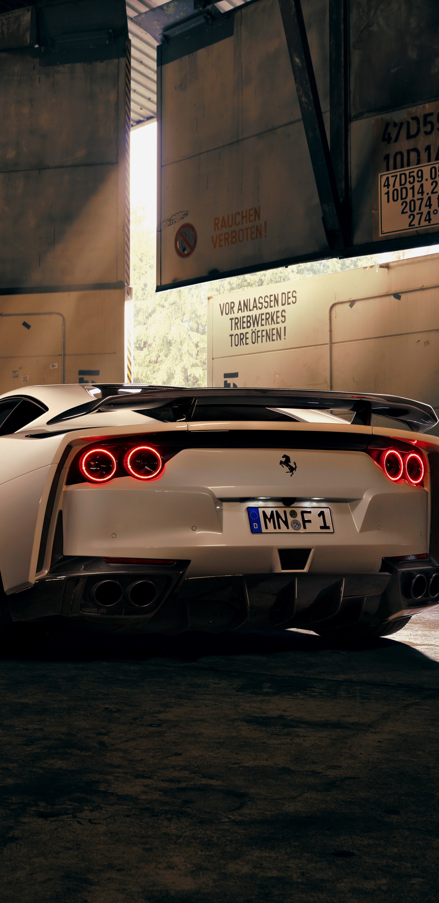 Обои авто, Ferrari, группы novitec, тюнинг автомобилей, суперкар в разрешении 1440x2960