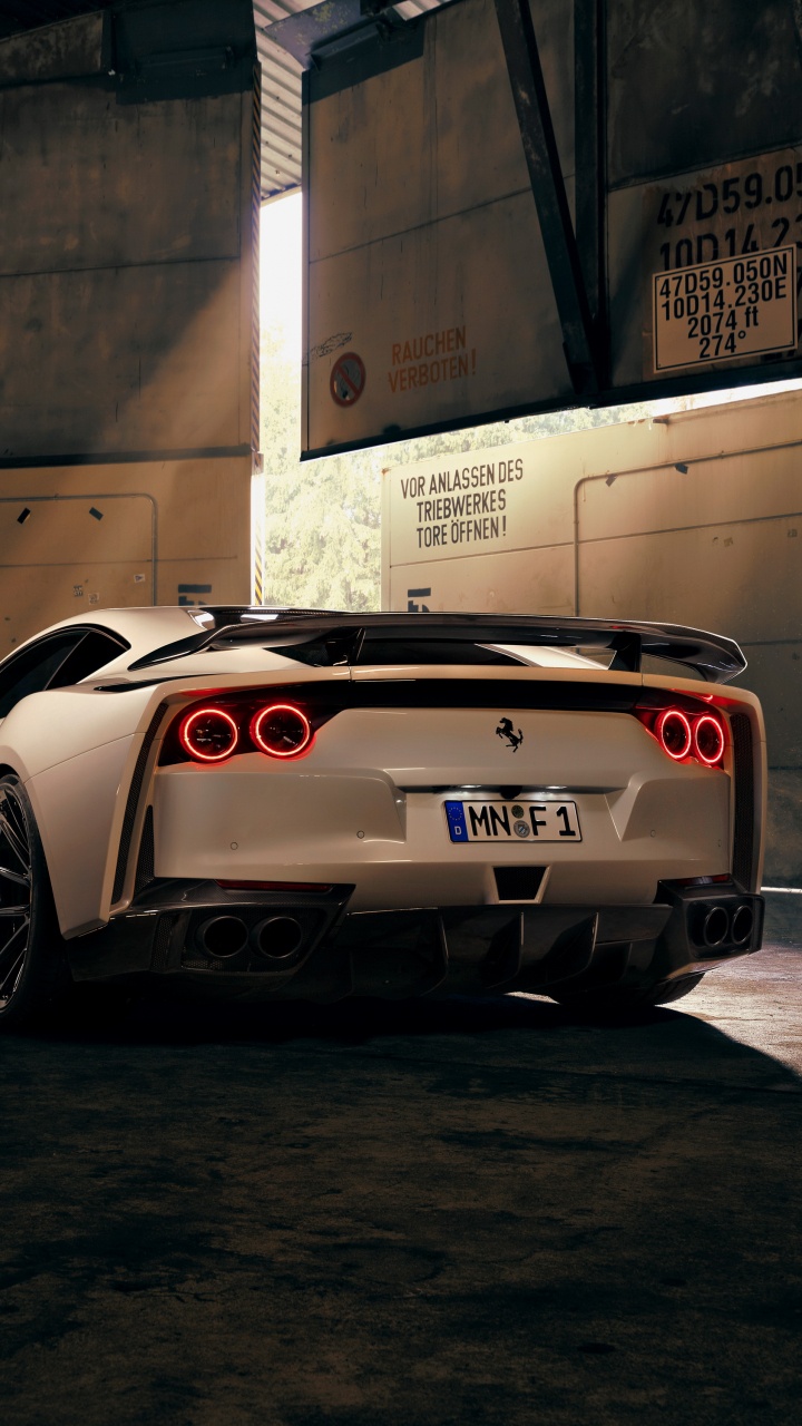 Обои авто, Ferrari, группы novitec, тюнинг автомобилей, суперкар в разрешении 720x1280