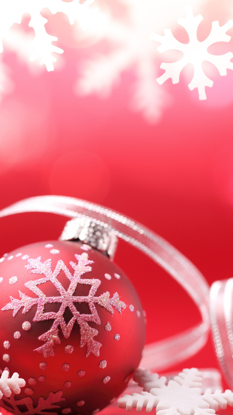 Обои Рождественский день, рождественский орнамент, Рождественские украшения, Рождество, событие в разрешении 750x1334