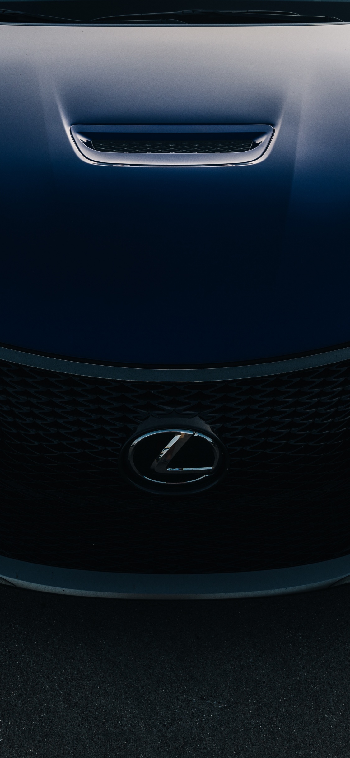 Обои lexus, авто, Лексус РЦ Ф, фара, решетка в разрешении 1125x2436