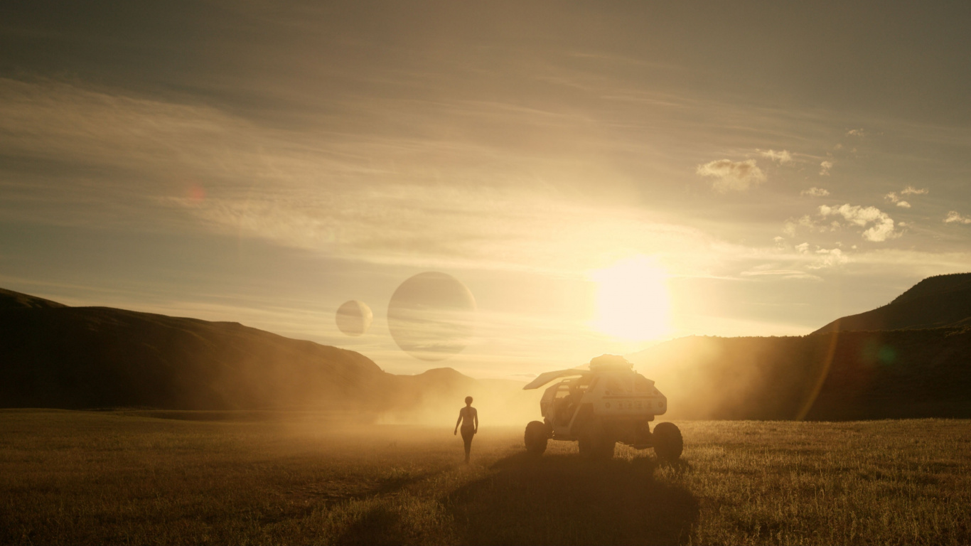 Обои нетфликс, затерянный в космосе - сезон 2, телевидение, Научная фантастика, захватывающий в разрешении 1366x768